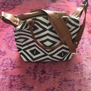 Tribal Cross Body Tote